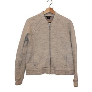 Club Monaco Gray Textured Jacket  women’s  Size M